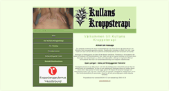 Desktop Screenshot of kullanskroppsterapi.se