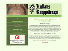 Tablet Screenshot of kullanskroppsterapi.se